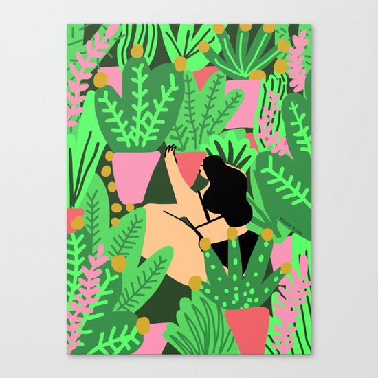 My Garden Canvas Print