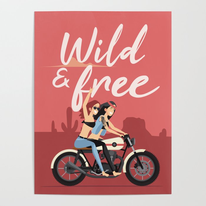 Wild & Free Poster