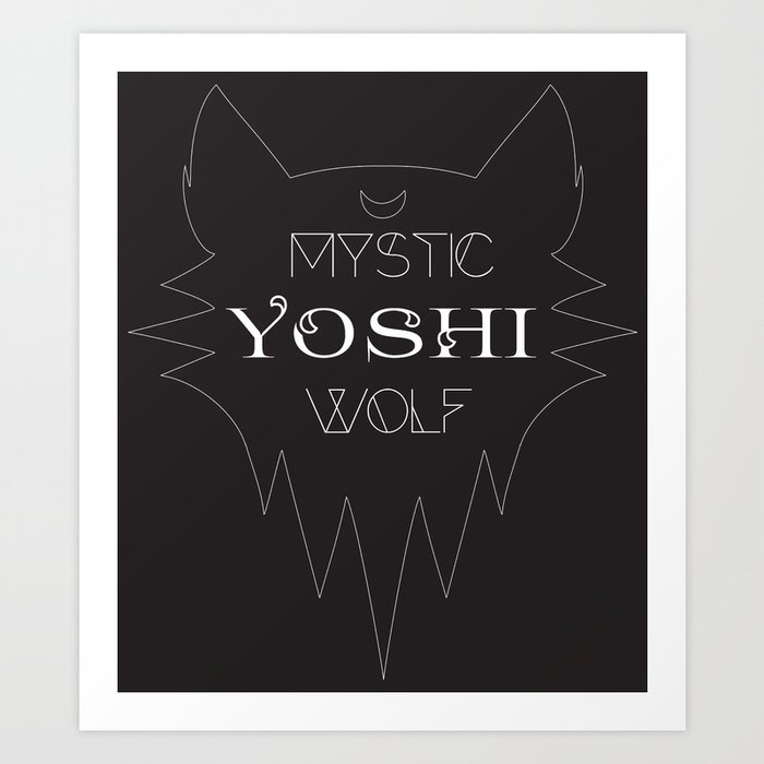 Yoshi Mystic Wolf Art Print