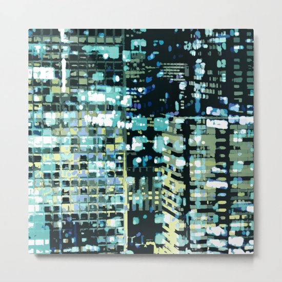 City Never Sleeps 1 Metal Print