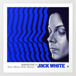 jack white album katrin14 Art Print