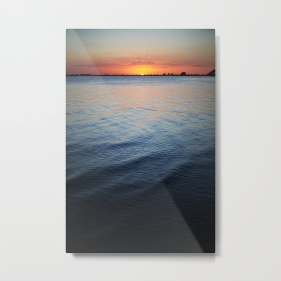 Calm surf Metal Print