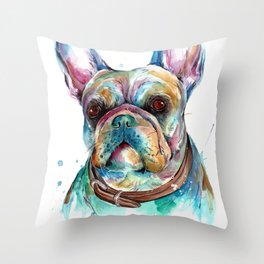 French Bulldog Throw Pillow