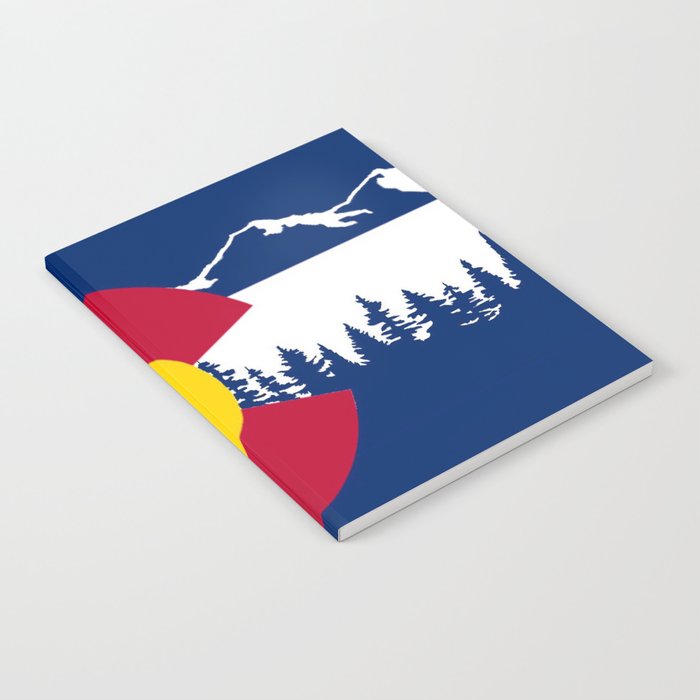 Colorado flag Notebook