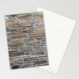Stone brickwork Stationery Card