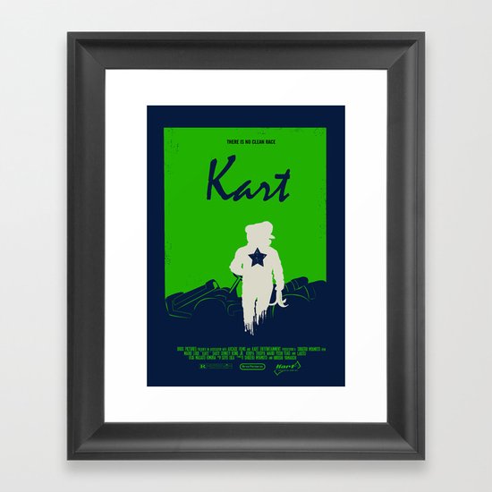 Kart Framed Art Print