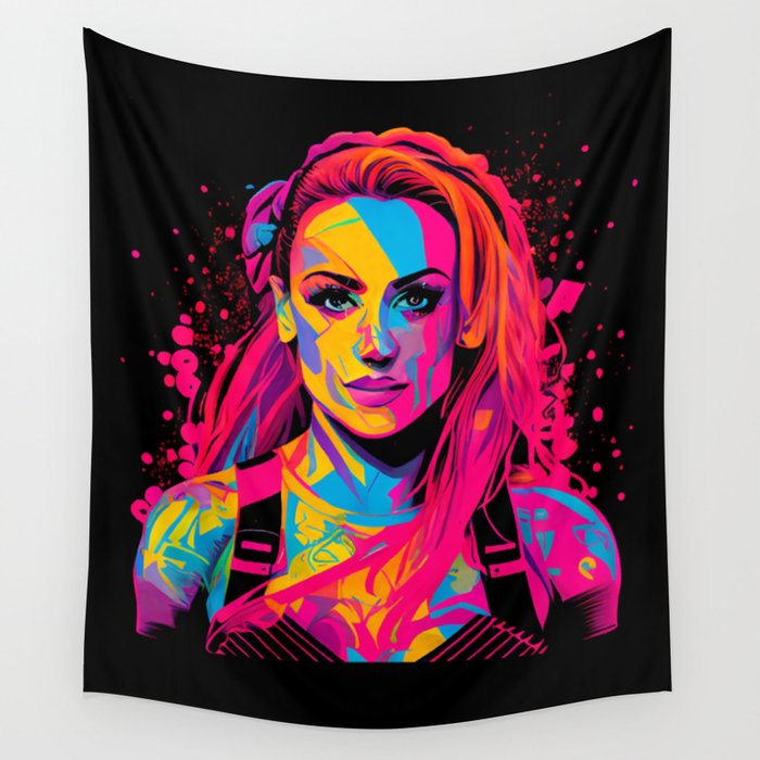 Warrior Woman Wall Tapestry