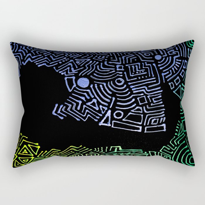 Colors Rectangular Pillow