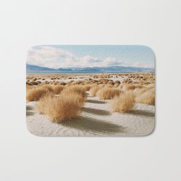 Paiute Land Bath Mat | Outdoors, Tribal, Nature, Tumbleweed, Color, Digital, Reservation, Curated, Nevada, Landscape 