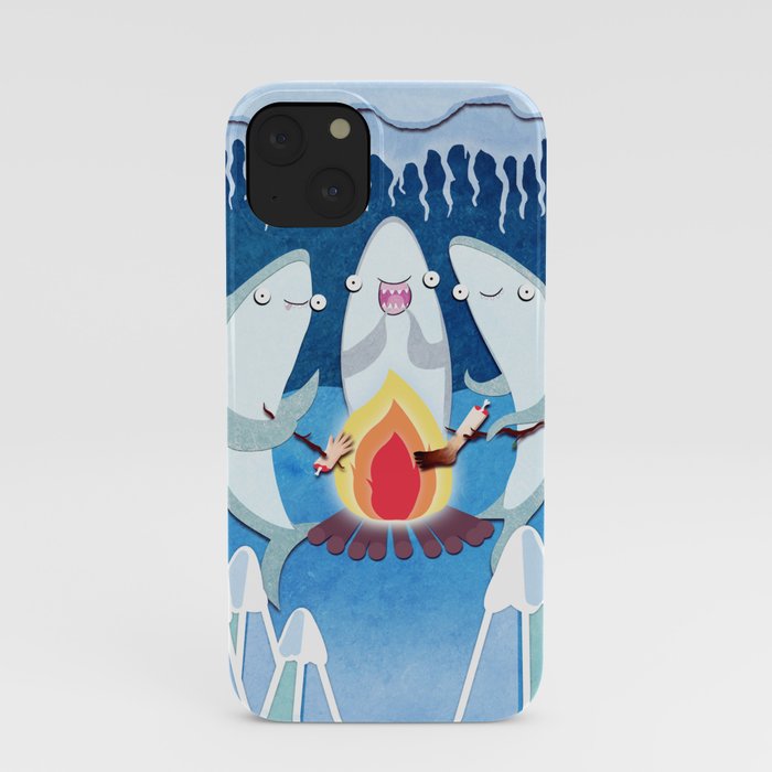 A Shiver of Sharks iPhone Case