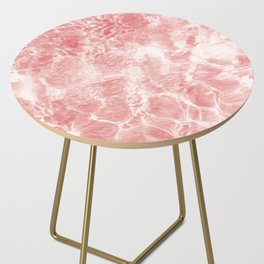 Soft pink water | Colorful travel photography | Summer collection Side Table