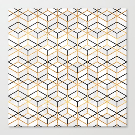 Pretty Geometry 2 Canvas Print