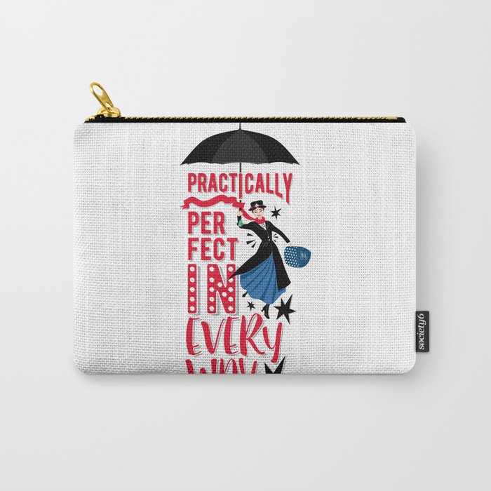 Mary Poppins Quote Carry-All Pouch