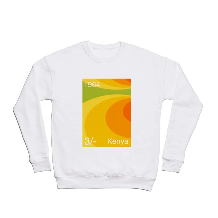 Kenya stamp  Crewneck Sweatshirt