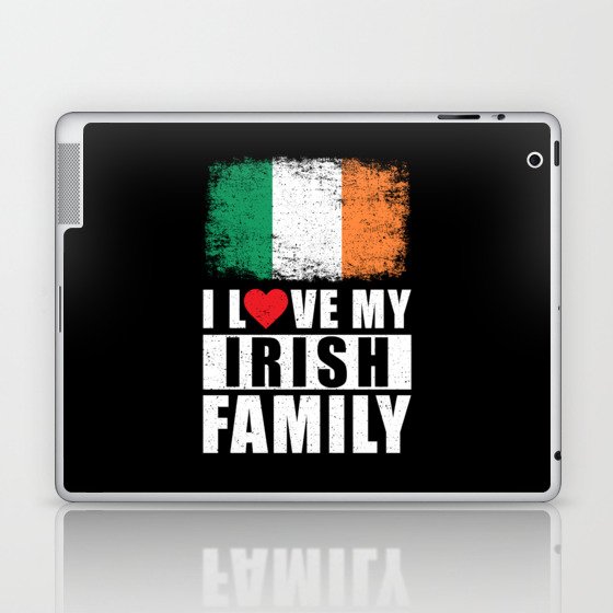 Irish Family Laptop & iPad Skin