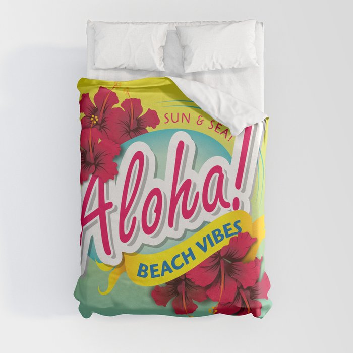 Aloha Beach Vibes I Duvet Cover