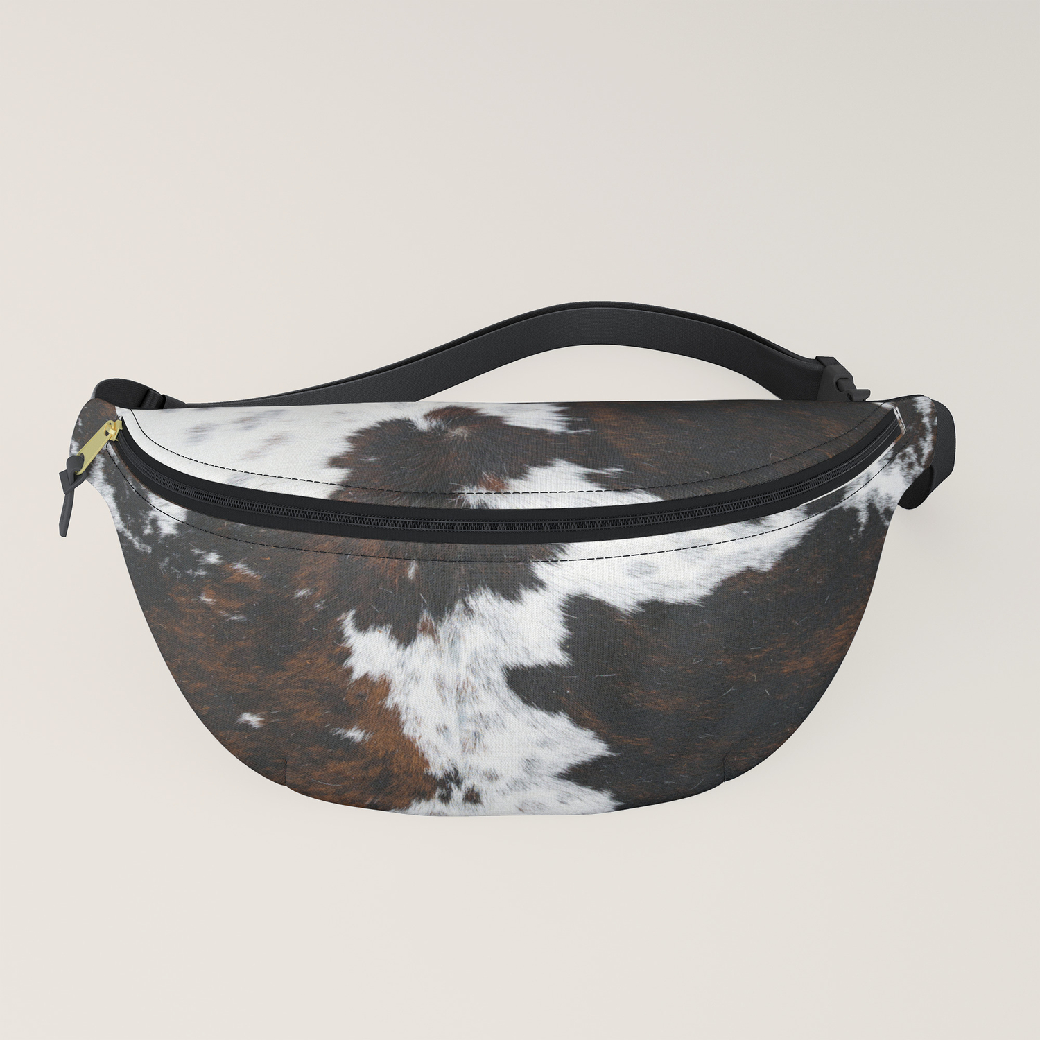 cowhide fanny pack