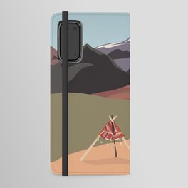 Llama in the Sacred Valley, Peru Android Wallet Case