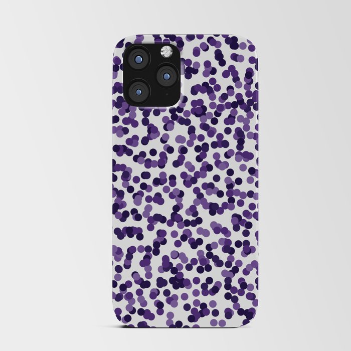 Color Rain Purple iPhone Card Case