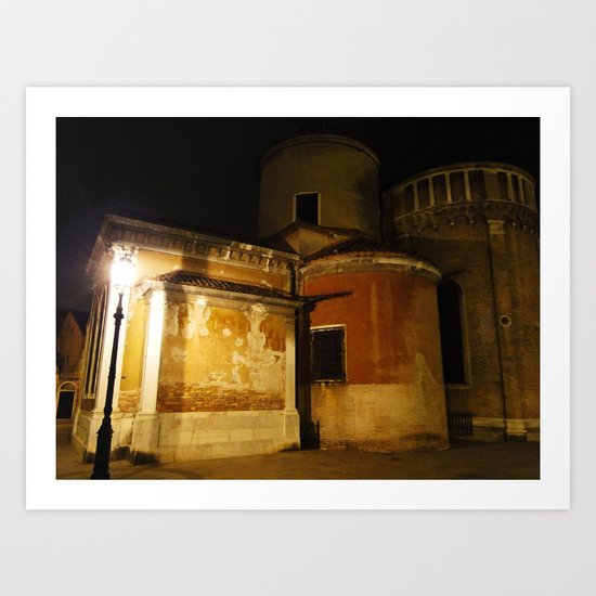 L'edificio è Sognare Art Print
