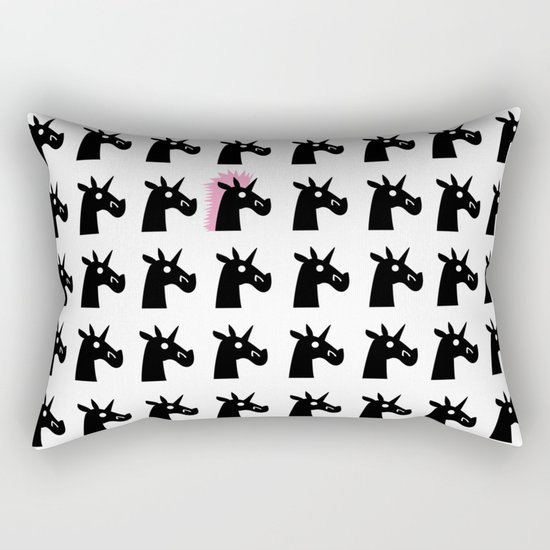 Hairdo Unicorn V2 Rectangular Pillow