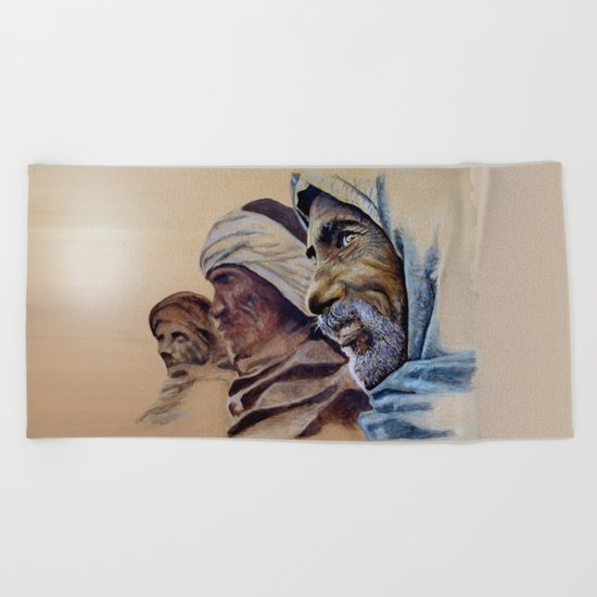 FREE SPIRITS - sunny version Beach Towel