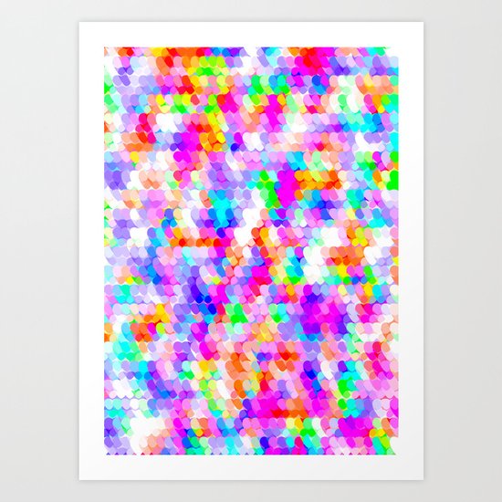 Hearts Art Print