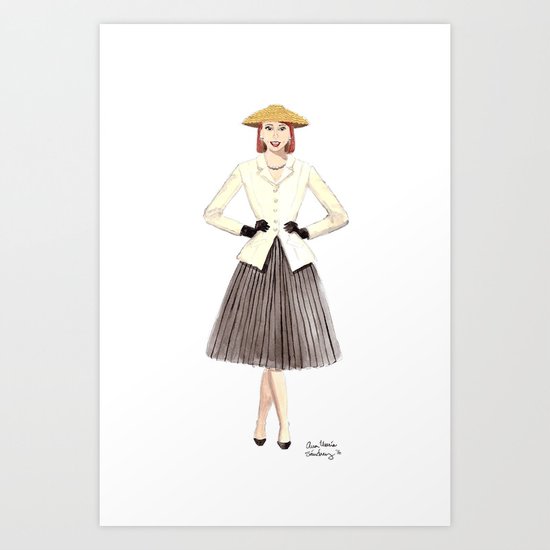 Bar Suit Art Print
