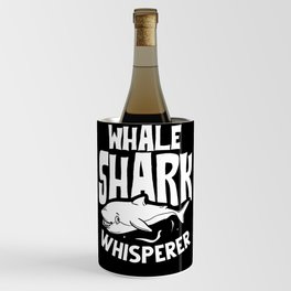 Whale Shark Tooth Mexico Cute Funny Wine Chiller