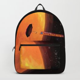 Parker Solar Probe Backpack | Name, Fire, Nasa, Solar, Vector, Artvector, Crazyartsale, Digital, Parkersolarprobe, Sole 