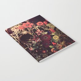 Bloom Skull Notebook