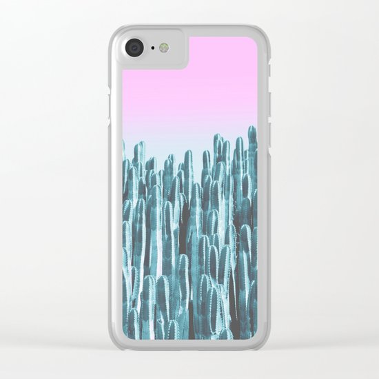Cacti Clear iPhone Case