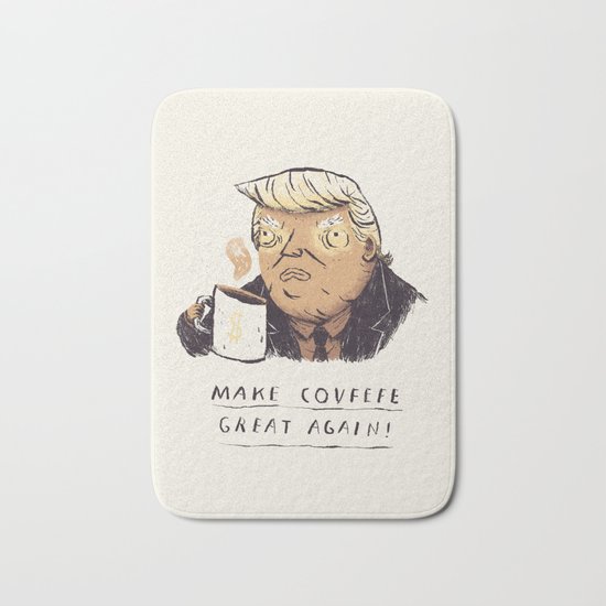 make covfefe great again! trump print Bath Mat