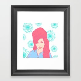 Queen Amy Framed Art Print