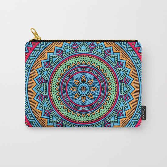 Hippie mandala 52 Carry-All Pouch