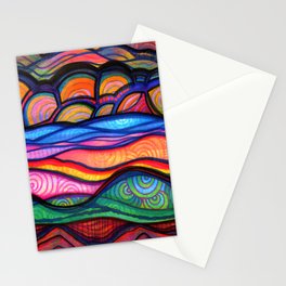 Storm Rolling In Stationery Card