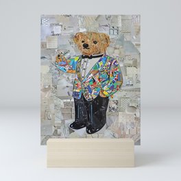 Polo bear  Mini Art Print