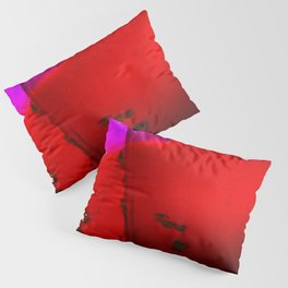Purple,Red and Black Pillow Sham