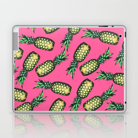 Pineapple Pattern Laptop & iPad Skin
