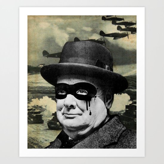 Churchill Art Print