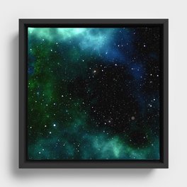 Starry Night Framed Canvas