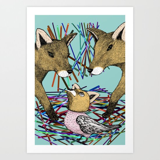 Cunning Disguise Art Print