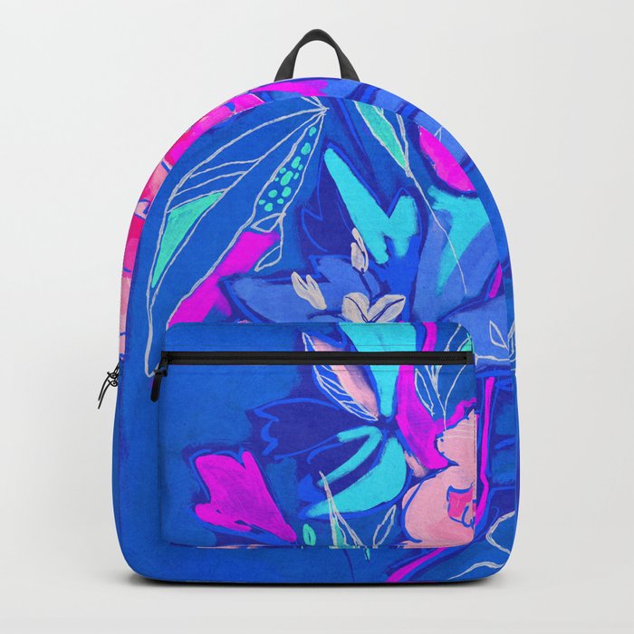 Bold and Bright Bloom Backpack