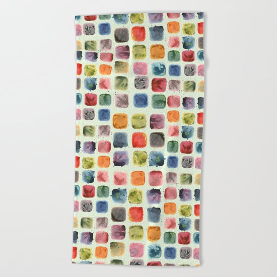 Colors in Suspension Beach Towel
