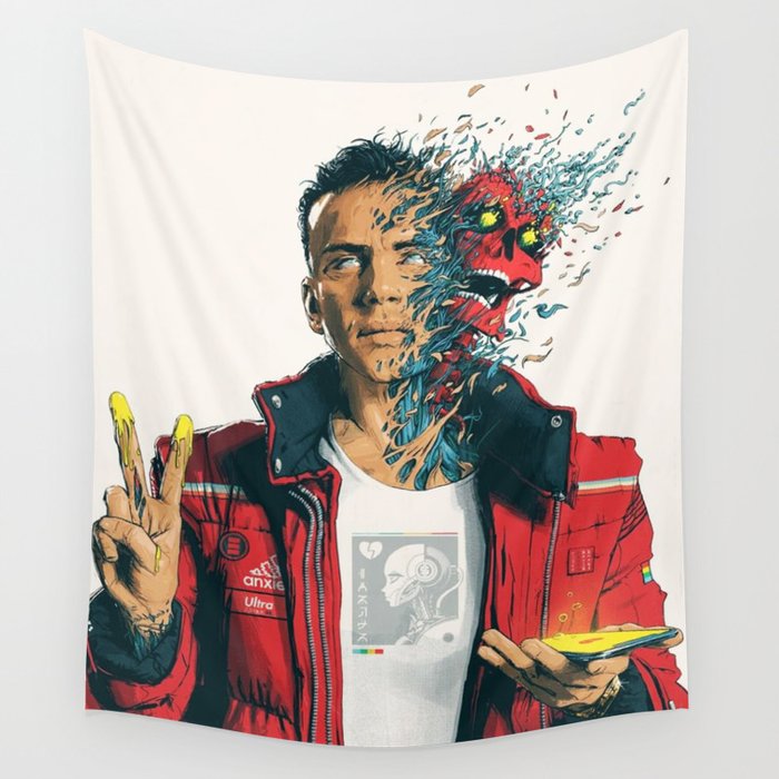 logic confessions 2021 Wall Tapestry by bru250 Society6