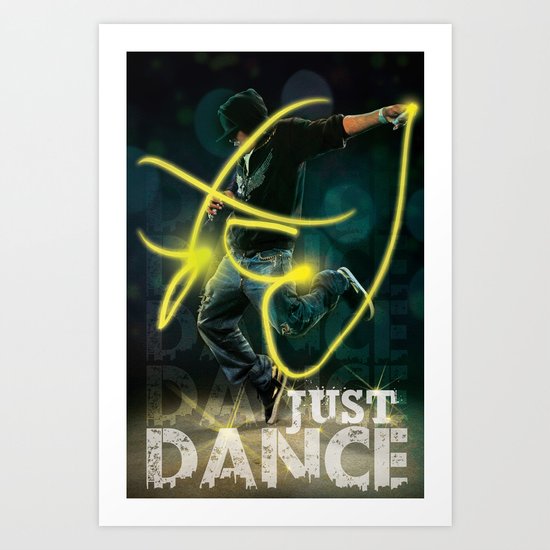 Flash Dance Art Print