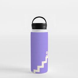 Simple minimal stairs with flower and sprout 7 Water Bottle