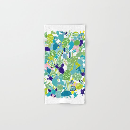 Cactus Mania Hand & Bath Towel