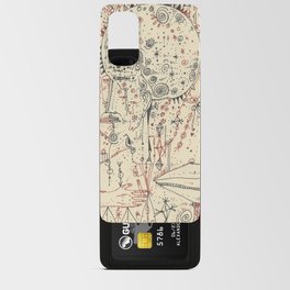 How are you? Print of an original Drawing Android Card Case