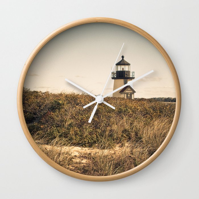 Nantucket Lighthouse Wall Clock